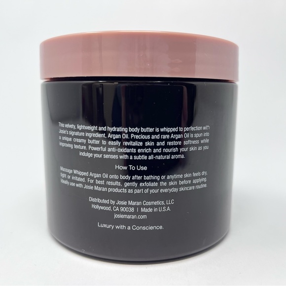 NWT JOSIE MARAN Whipped Argan Oil Ultra Hydrating Body Butter 13.5oz - Picture 2 of 6